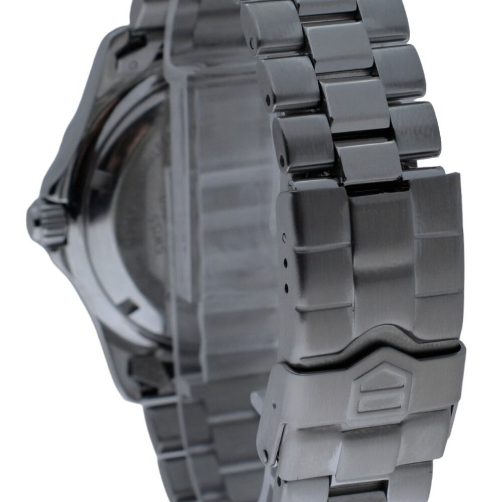 RARE Vintage Men's 38mm Tag Heuer Automatic Silver Dial Watch! Ref: WK2116-1! - Picture 8 of 10